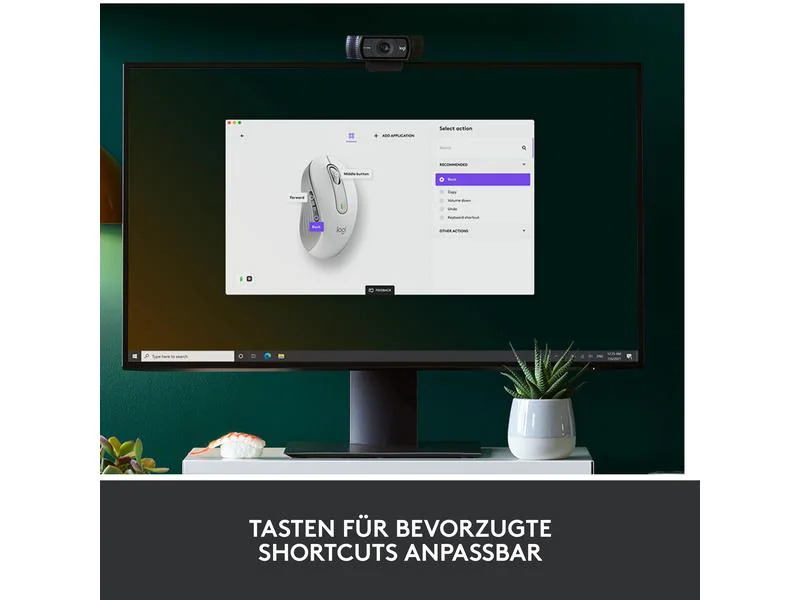 Logitech Mobile Maus Signature M650 Weiss