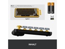 Logitech Tastatur POP Keys Blast Yellow