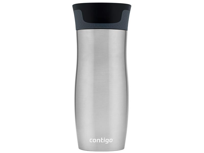 Contigo Thermobecher West Loop 470 ml, Silber