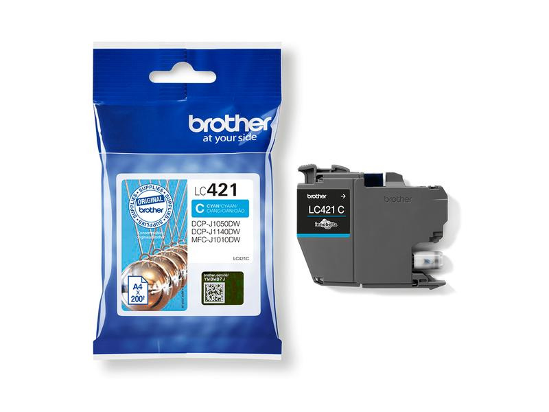 Brother Tinte LC421C Cyan