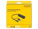 Delock USB-Hub 3.0 Typ-C + SD/MicroSD Slot