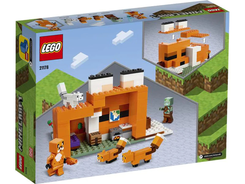 LEGO® Minecraft Die Fuchs-Lodge 21178