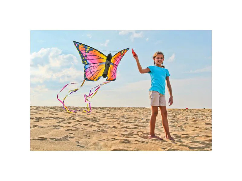 Invento-HQ Einleinerdrachen Butterfly Ruby, L