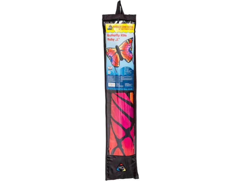 Invento-HQ Einleinerdrachen Butterfly Ruby, L