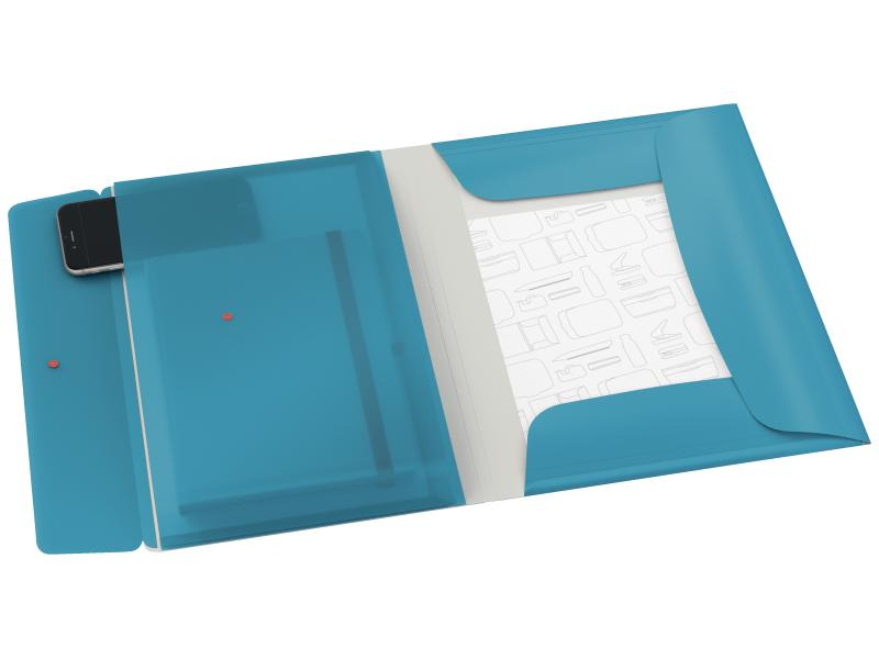 Leitz Gummibandmappe Cosy Blau