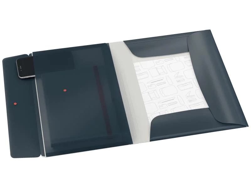 Leitz Gummibandmappe Cosy Grau