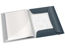 Leitz Gummibandmappe Cosy Sichtbuch Plus Grau