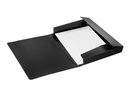 Pagna Gummibandmappe A4 PP Schwarz