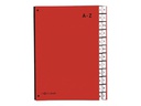 Pagna Pultmappe A4 A-Z Rot