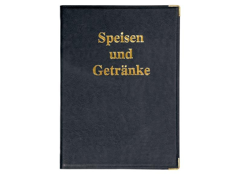 Sigel Einlagemappe A4, Schwarz