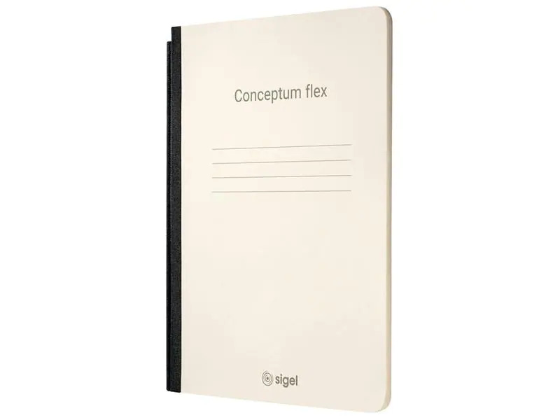 Sigel Konferenzmappe  Conceptum flex A5, Schwarz