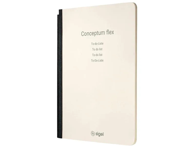 Sigel Konferenzmappe  Conceptum flex A5, Schwarz