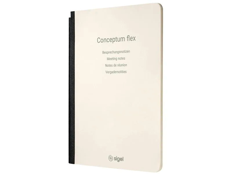Sigel Konferenzmappe  Conceptum flex A5, Schwarz