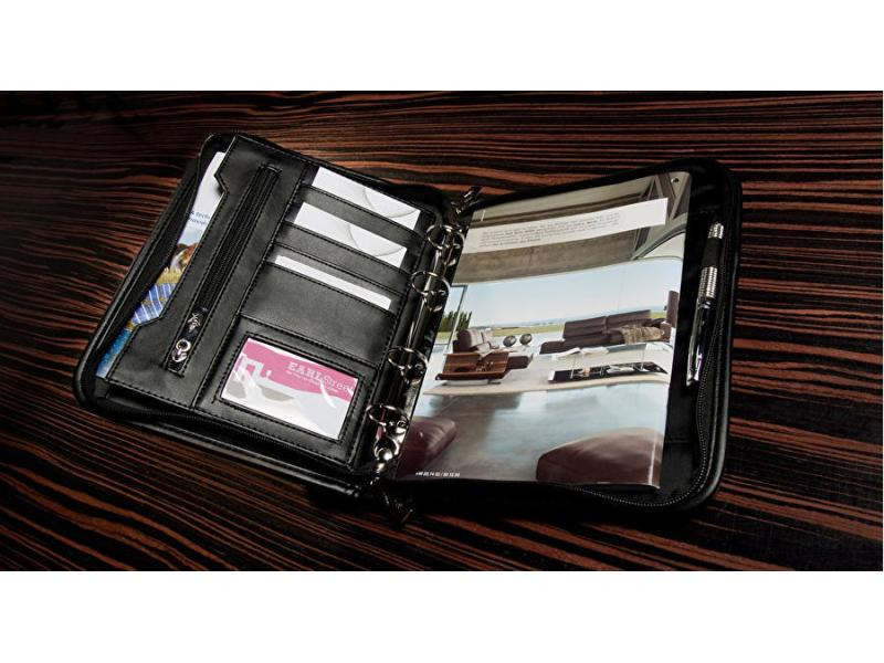 WEDO Konferenzmappe  Elegance A5 Schwarz