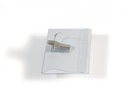 DURABLE Namensschild mit Clip 54 x 90 mm, 50 Stück