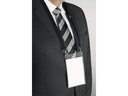 DURABLE Namensschild mit Textilband Duo A6 10 Stück, Schwarz
