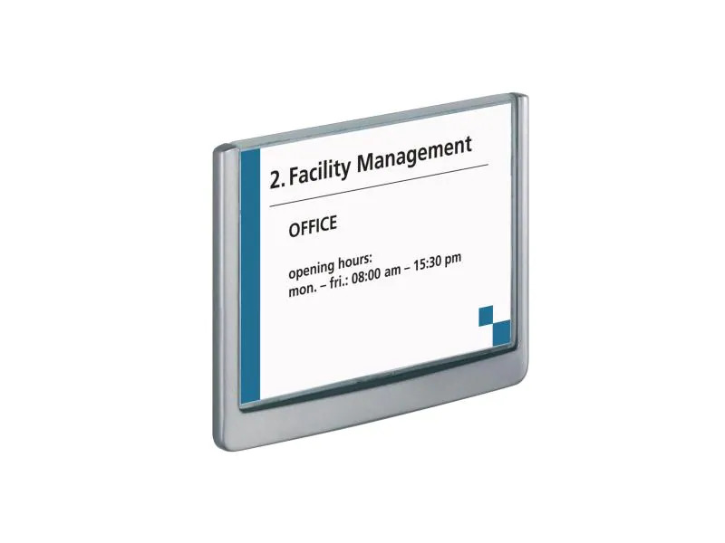 DURABLE Türschild Click Sign 149 x 105.5 mm, 1 Stück