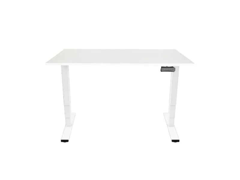 Contini Tisch RAL 9016 1.6 x 0.8 m Weiss mit Weisser Tischplatte