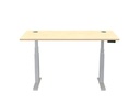 Fellowes Tischplatte Levado 120 x 80 cm, Ahorn