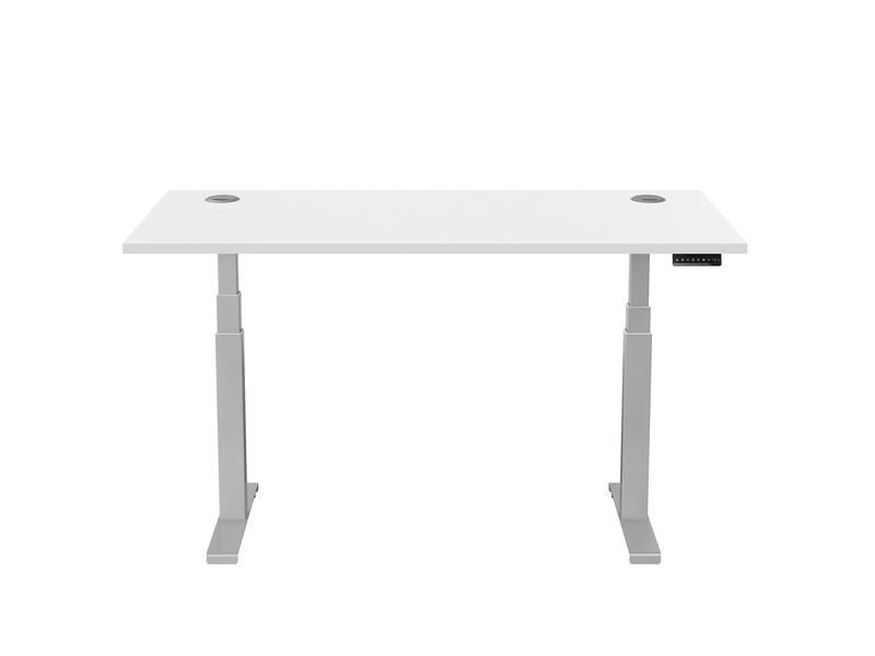 Fellowes Tischplatte Levado 120 x 80 cm, Weiss