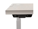 Fellowes Tischplatte Levado 140 x 80 cm, Grau