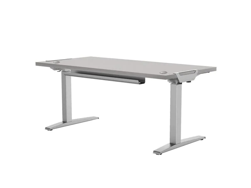 Fellowes Tischplatte Levado 140 x 80 cm, Grau
