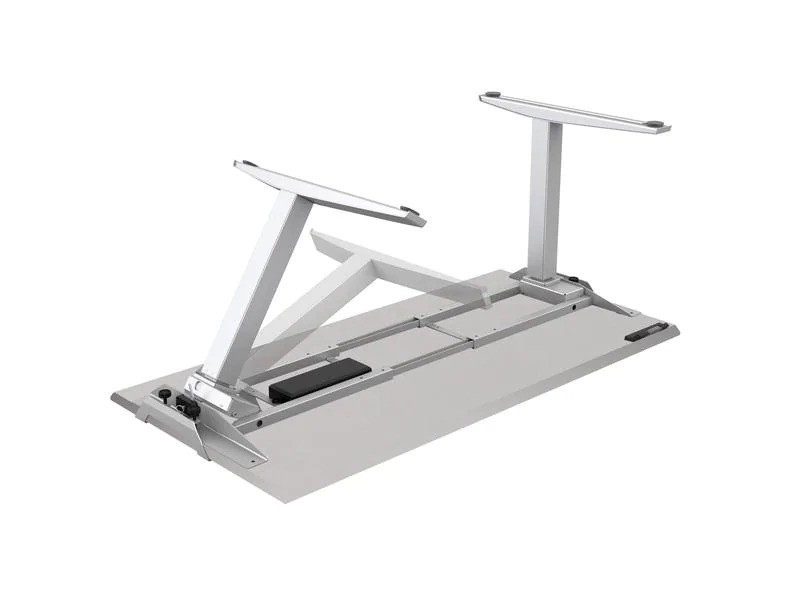 Fellowes Tischplatte Levado 140 x 80 cm, Grau