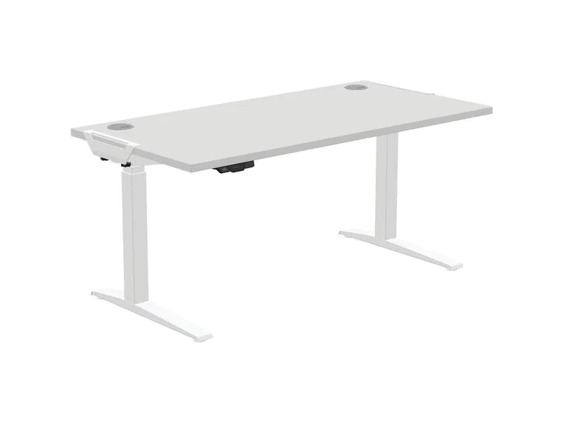 Fellowes Tischplatte Levado 140 x 80 cm, Grau