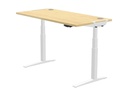 Fellowes Tischplatte Levado 160 x 80 cm, Ahorn