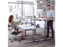 Fellowes Tischplatte Levado 160 x 80 cm, Weiss