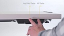Fellowes Tischplatte Levado 160 x 80 cm, Weiss