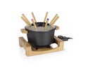 Princess Fondue-Set All-in-One Pure 10 Teile, Braun/Schwarz