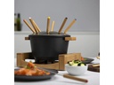 Princess Fondue-Set All-in-One Pure 10 Teile, Braun/Schwarz