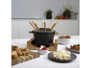 Princess Fondue-Set All-in-One Pure 10 Teile, Braun/Schwarz