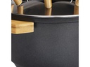 Princess Fondue-Set All-in-One Pure 10 Teile, Braun/Schwarz