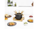 Princess Fondue-Set All-in-One Pure 10 Teile, Braun/Schwarz