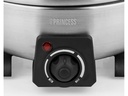 Princess Käsefondue-Set 800 Watt 7 Teile, Schwarz/Silber