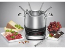 Rommelsbacher Fondue-Set All-in-One 20.F 1200, 7 Teile, Silber