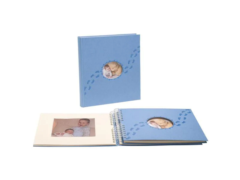 Exacompta Fotoalbum Piloo 29 x 32 cm, Blau