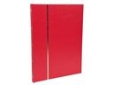 Exacompta Sammelalbum Briefmarken, 16.5 x 22.5 cm, 16 Seiten, Rot
