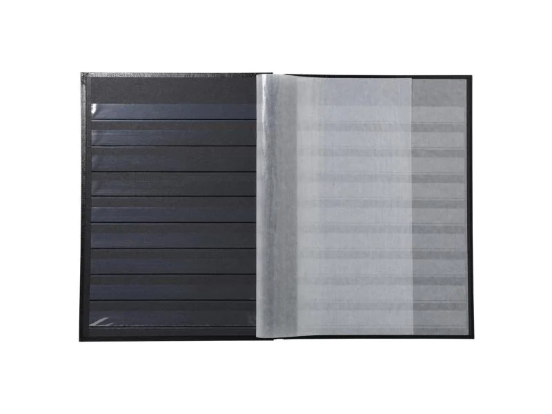 Exacompta Sammelalbum Briefmarken, 22.5 x 30.5 cm, 32 Seiten, Rot