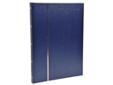 Exacompta Sammelalbum Briefmarken, 22.5 x 30.5 cm, 48 Seiten, Blau