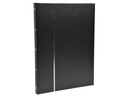 Exacompta Sammelalbum Briefmarken, 22.5 x 30.5 cm, 48 Seiten, Schwarz