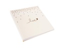 Goldbuch Hochzeitsalbum Raining Hearts Beige