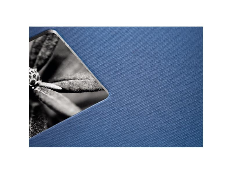 Hama Fotoalbum Fine Art 24 x 17 cm Azur, 50 schwarze Seiten