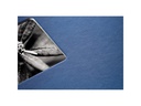 Hama Fotoalbum Fine Art 24 x 17 cm Azur, 50 schwarze Seiten