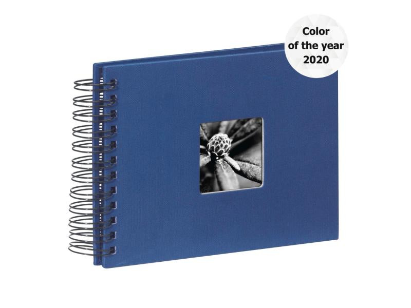 Hama Fotoalbum Fine Art 24 x 17 cm Dunkelblau, 50 schwarze Seiten
