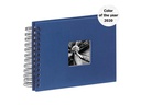 Hama Fotoalbum Fine Art 24 x 17 cm Dunkelblau, 50 schwarze Seiten