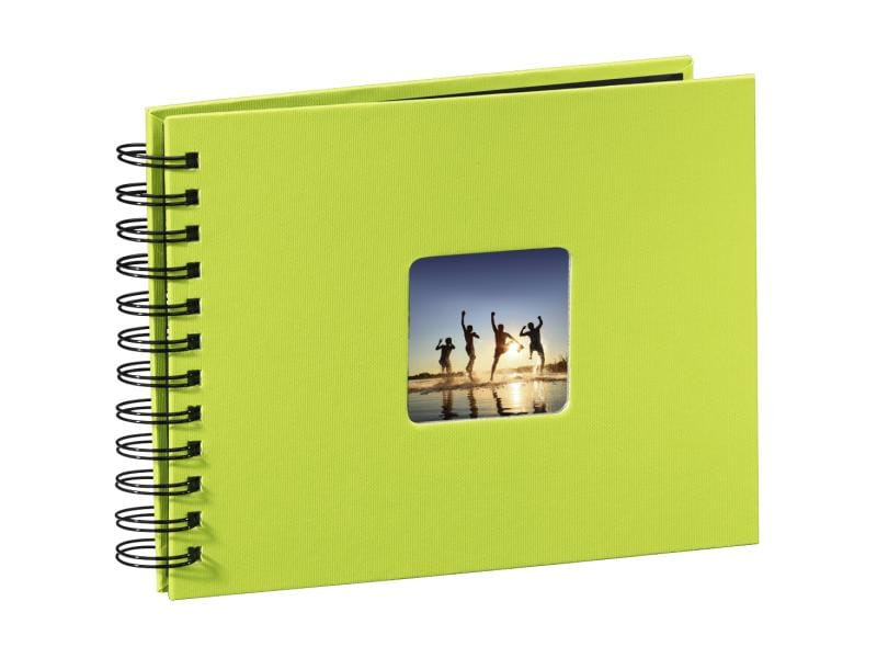 Hama Fotoalbum Fine Art 24 x 17 cm Hellgrün, 50 schwarze Seiten