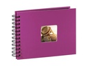 Hama Fotoalbum Fine Art 24 x 17 cm Pink, 50 schwarze Seiten
